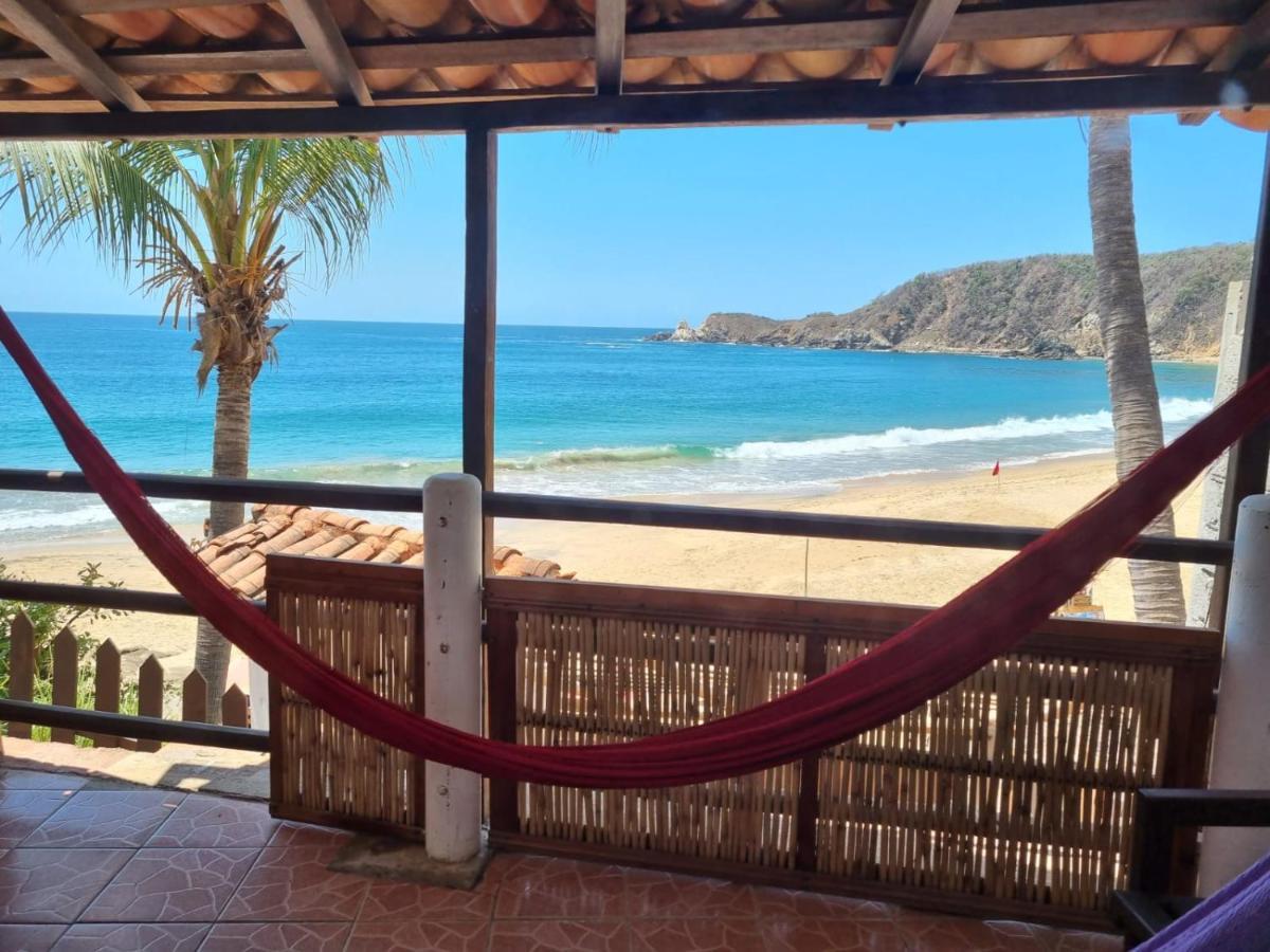 Posada Ziga Playa Mazunte Exteriör bild
