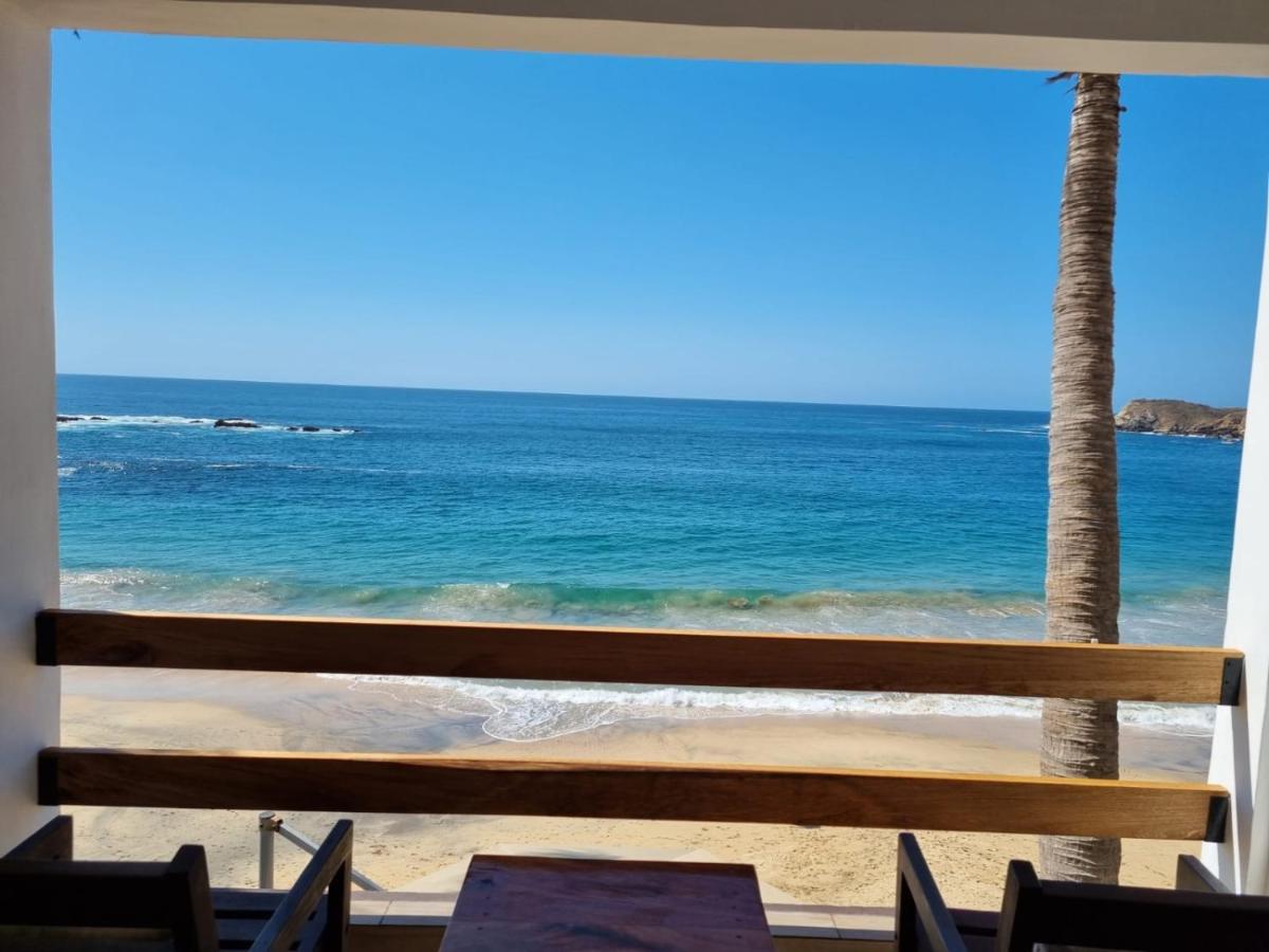 Posada Ziga Playa Mazunte Exteriör bild