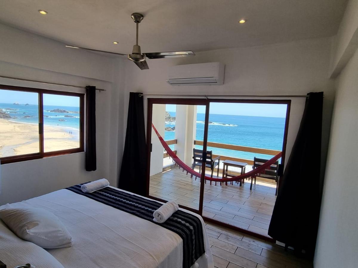 Posada Ziga Playa Mazunte Exteriör bild
