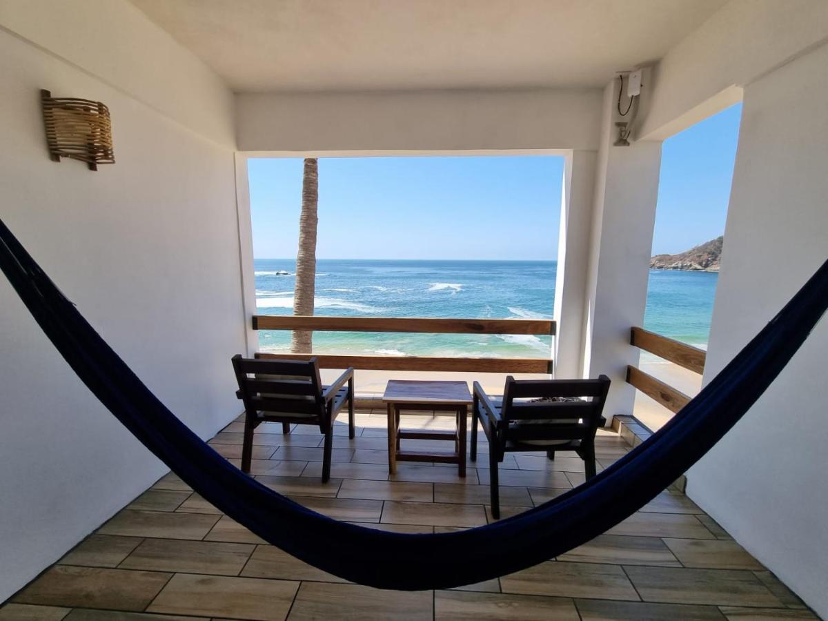 Posada Ziga Playa Mazunte Exteriör bild