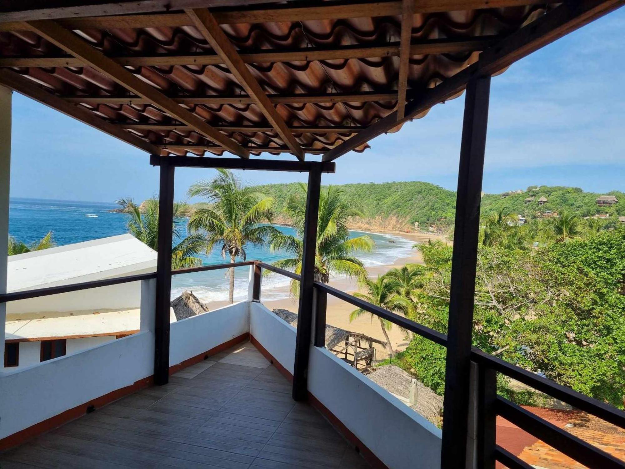 Posada Ziga Playa Mazunte Exteriör bild